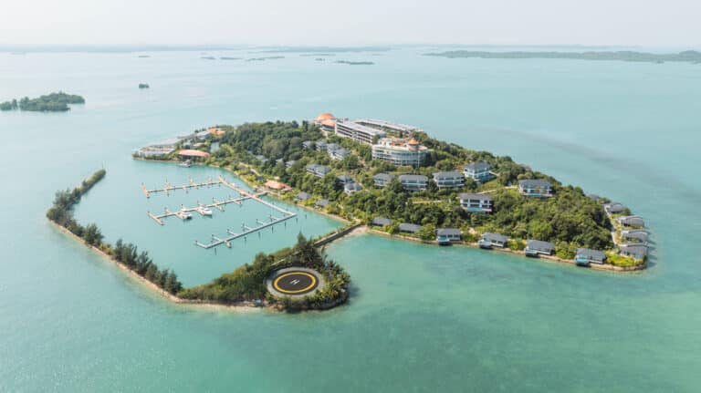 Enjoy a scenic 30–40 min ride to Nirup Island